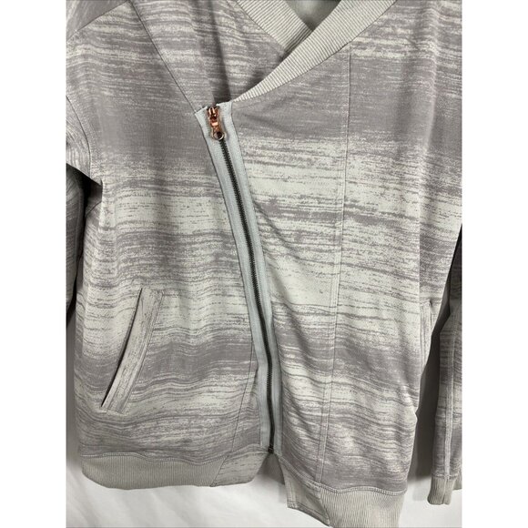 Lululemon Mula Bundle Wrap Jacket Women's Size 4 Heathered Gray - Picture 2 of 12